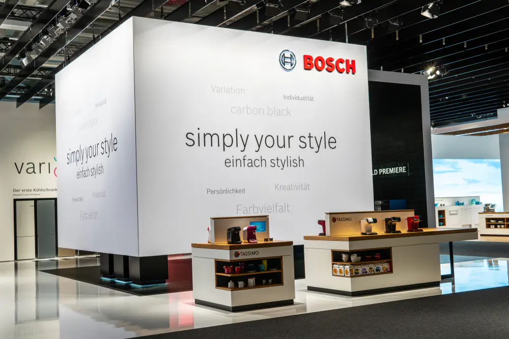 Lagerkonzept für Messestand Lagerkonzept für Messestand